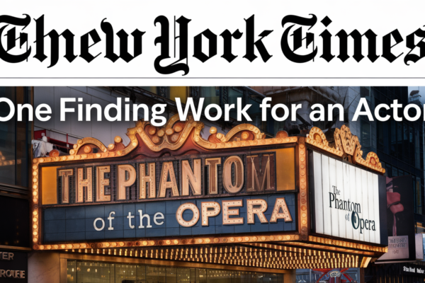 One Finding Work for an Actor NYT Challenges and Strategies