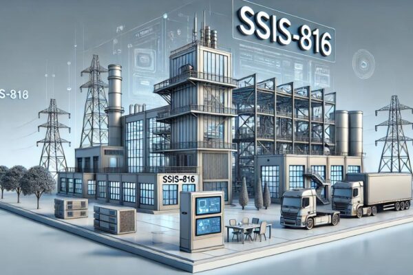 A technical overview of SSIS-816 showcasing its design, features, and industrial applications in a sleek and modern setup.