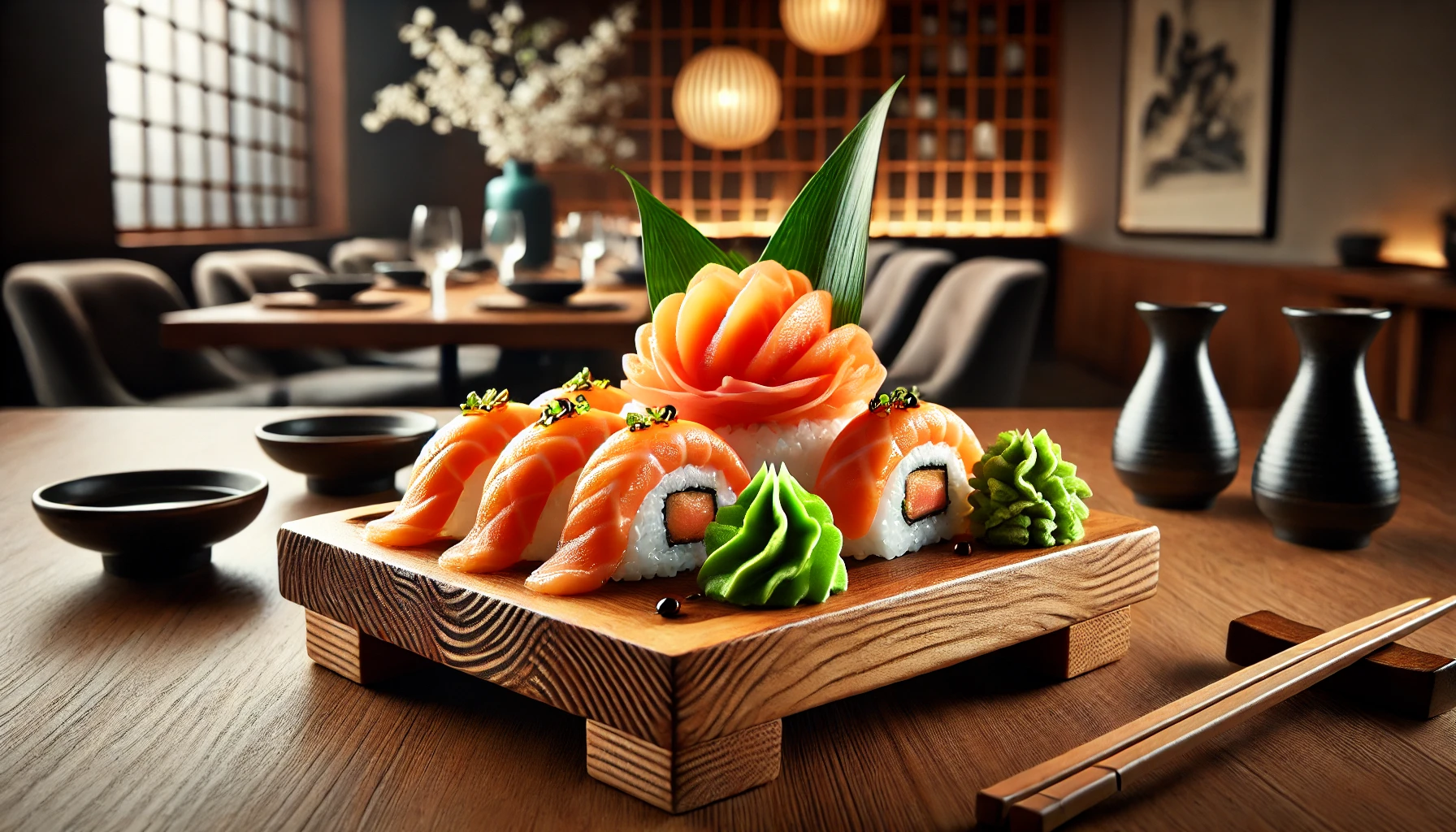 Sushi Order Topped with Salmon NYT A Culinary Delight