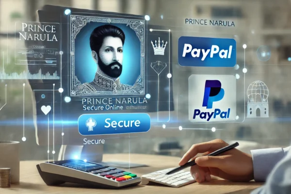 Prince Narula and Paypal logos