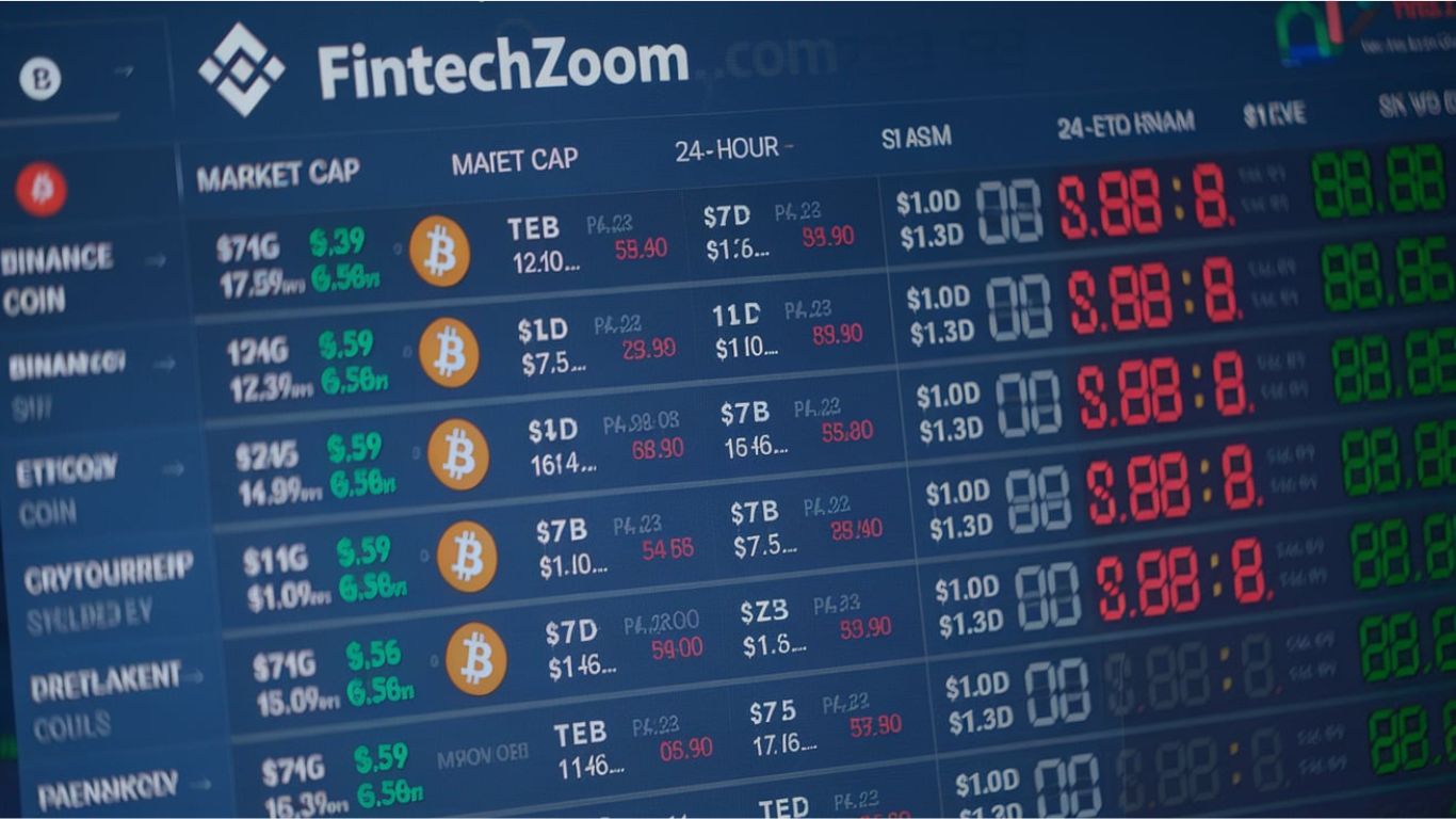 fintechzoom.com crypto market cap