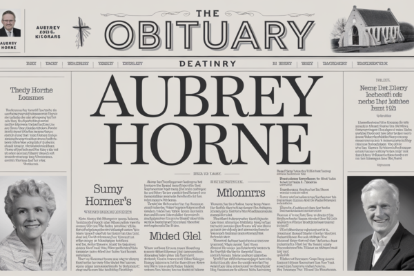 Aubrey Horne Obituary Dunn NC